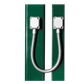 Cable guide w/flex ss conduit