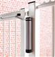 Compact 90° or 180° retrofit gate closer for gates up to 165 lbs