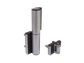 Compact 180° hydraulic gate closer and hinge for gates up to 165 lbs