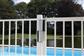 Compact 180° hydraulic gate closer and hinge for gates up to 165 lbs