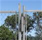 Compact 180° hydraulic gate closer and hinge for gates up to 165 lbs