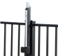 Sleek & sturdy child safe magnetic latch for pools & parks