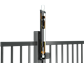 Sleek & sturdy child safe magnetic latch for pools & parks