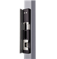 Surface mounted electric strike with security mushroom
