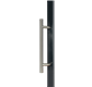 Fixed stainless steel handle