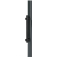 Fixed anodized aluminum handle