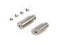 Latching tip and deadbolt set