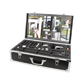 Demo case with a range of Locinox handles and drop bolts