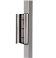 Adjustable keep out of stainless steel