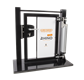 Gate display with Rhino gate closer, industrial lock and BoltonHD-4D hinge