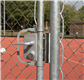 Surface mounted US Mortise cylinder gate lock (USA)