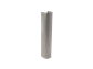 Uncoated aluminum cover for the Rhino and Verticlose-2 gate closers