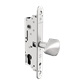 Industrial mortise lock (large Twistfinger) with 1-3/16" backset for sliding gates, compatible with the SSKZ keep